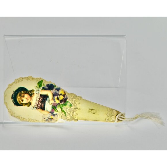 Vintage Paper Van Reproduction Victorian Floral - Picture 2 of 4